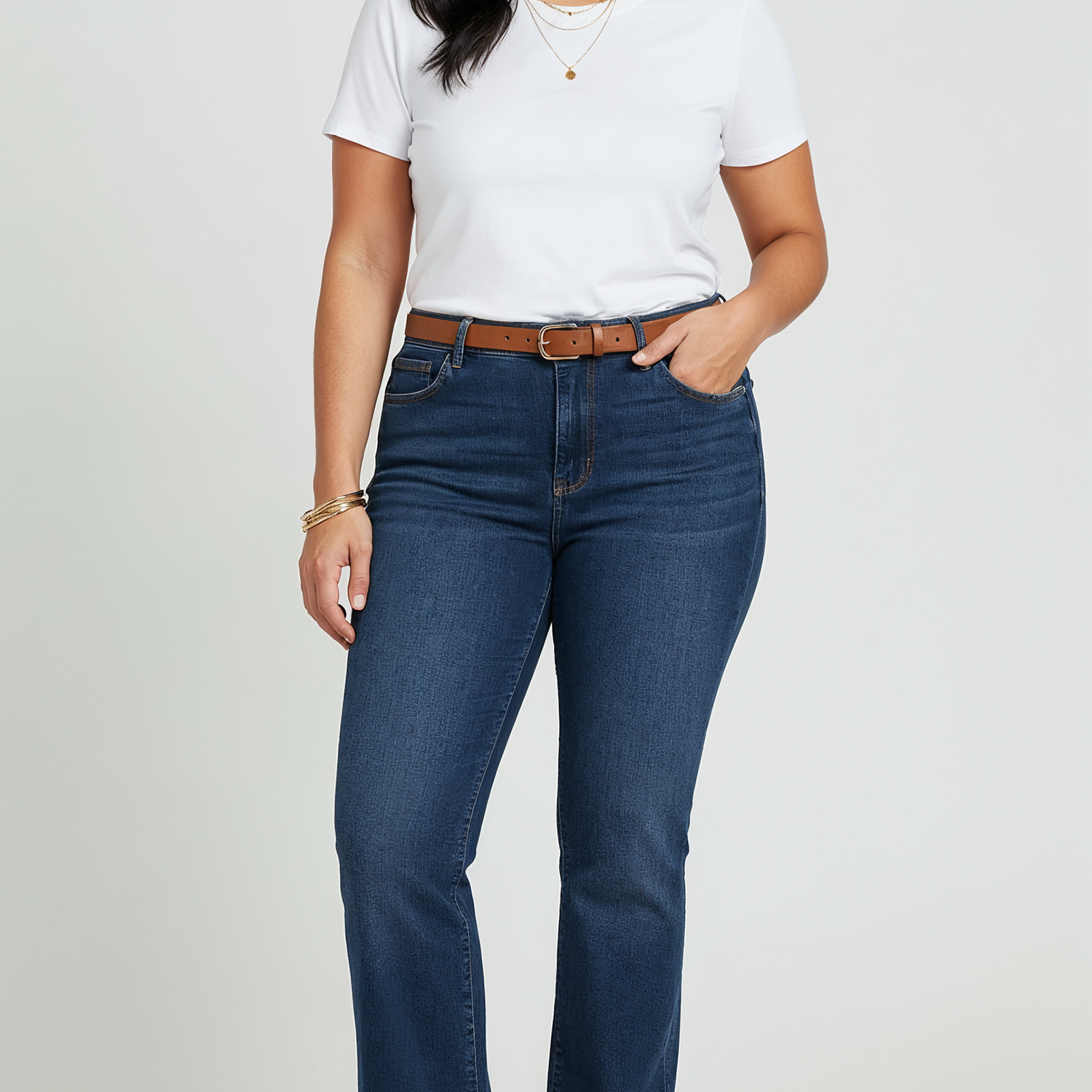 Sculpt Waist Flare Jeans